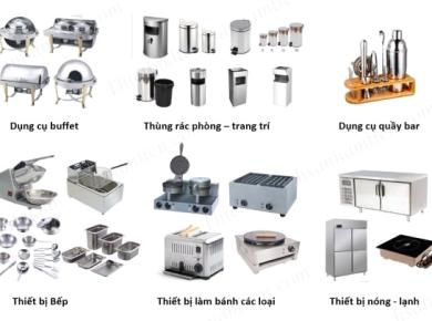 Cung cấp thiết bị, dụng cụ khách sạn