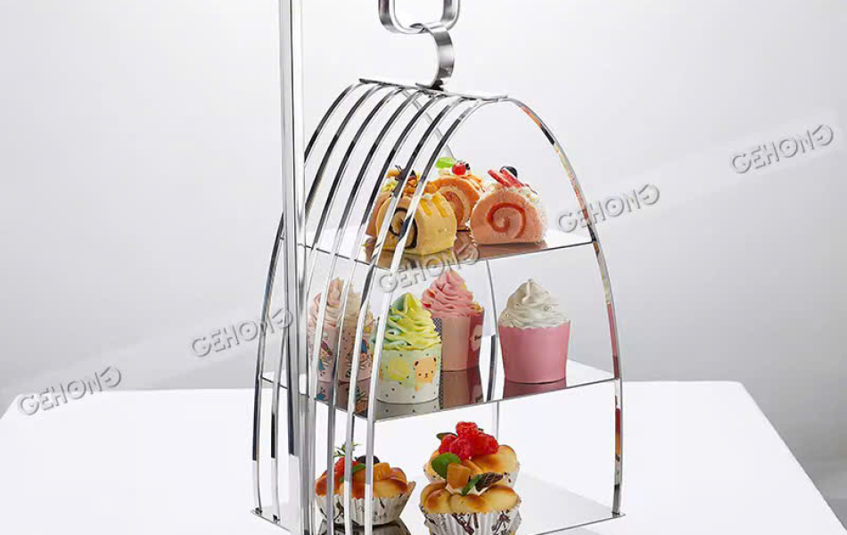 Kệ trưng bày bánh lồng chim 1066