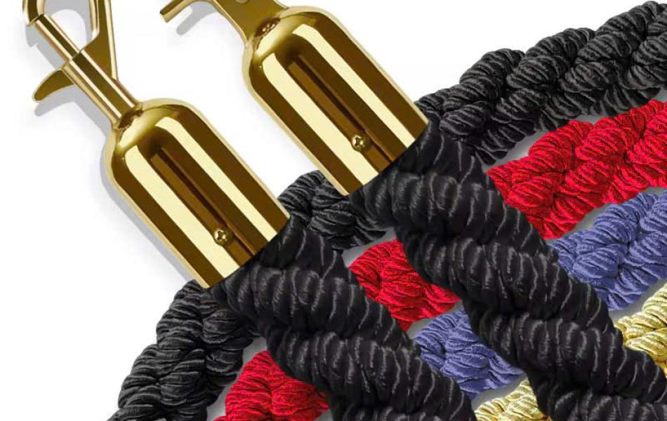 Dây phân cách xoắn đầu móc inox