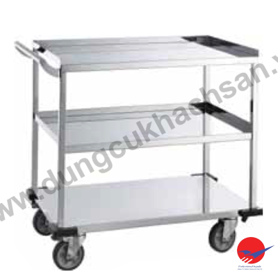 Xe đẩy inox 3 tầng 7605A