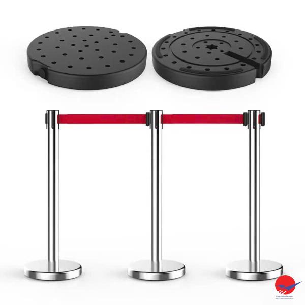 Cây phân cách trắng dây kéo đỏ